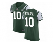 Men Nike New York Jets #10 Jermaine Kearse Elite Green Team Color NFL Jersey