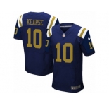 Men Nike New York Jets #10 Jermaine Kearse Elite Navy Blue Alternate NFL Jersey