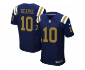 Men Nike New York Jets #10 Jermaine Kearse Elite Navy Blue Alternate NFL Jersey
