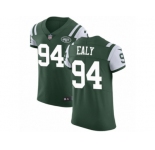 Men Nike New York Jets #94 Kony Ealy Elite Green Team Color NFL Jersey
