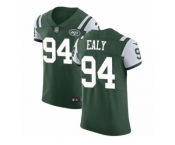 Men Nike New York Jets #94 Kony Ealy Elite Green Team Color NFL Jersey