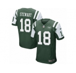 Men's Nike New York Jets #18 ArDarius Stewart Elite Green Team Color NFL Jersey