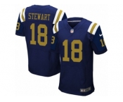 Men's Nike New York Jets #18 ArDarius Stewart Elite Navy Blue Alternate NFL Jersey