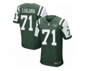 Men's Nike New York Jets #71 Ben Ijalana Elite Green Team Color NFL Jersey