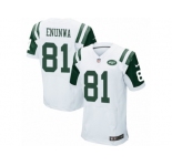 Men's Nike New York Jets #81 Quincy Enunwa Elite White NFL Jersey