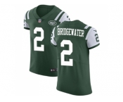 Nike New York Jets #2 Teddy Bridgewater Green Team Color Men Stitched NFL Vapor Untouchable Elite Jersey