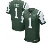 nike nfl jerseys new york jets #1 vick green[Elite]