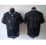 nike nfl jerseys new york jets #10 holmes black[Elite lights out]
