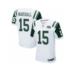 nike nfl jerseys new york jets #15 marshall white[Elite][marshall]