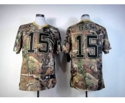 nike nfl jerseys new york jets #15 tebow camo[Elite]
