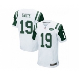 nike nfl jerseys new york jets #19 devin smith white[Elite]