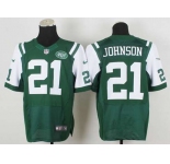 nike nfl jerseys new york jets #21 johnson green[Elite][johnson]