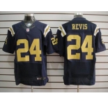 nike nfl jerseys new york jets #24 revis dk.blue[Elite]