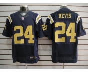 nike nfl jerseys new york jets #24 revis dk.blue[Elite]