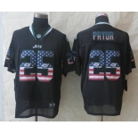 nike nfl jerseys new york jets #25 pryor black[Elite USA flag fashion]