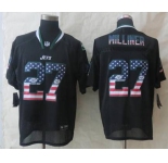 nike nfl jerseys new york jets #27 dee milliner black[Elite USA flag fashion]
