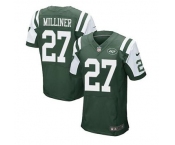 nike nfl jerseys new york jets #27 dee milliner green[Elite]
