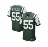 nike nfl jerseys new york jets #55 lorenzo mauldin green[Elite]