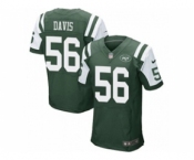 nike nfl jerseys new york jets #56 demario davis green[Elite][davis]