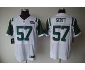 nike nfl jerseys new york jets #57 scott white[elite]