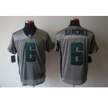 nike nfl jerseys new york jets #6 sanchez grey[Elite shadow]