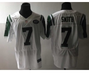 nike nfl jerseys new york jets #7 smith white[Elite]