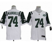 nike nfl jerseys new york jets #74 nick mangold white[elite]