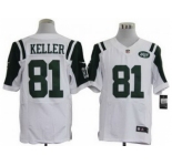 nike nfl jerseys new york jets #81 keller white[elite]