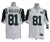 nike nfl jerseys new york jets #81 keller white[elite]