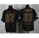 nike nfl jerseys new york jets #87 decker black[Elite gold lettering fashion][decker]