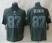 nike nfl jerseys new york jets #87 decker green[Elite drift fashion][decker]