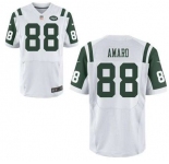 nike nfl jerseys new york jets #88 amaro white[Elite]