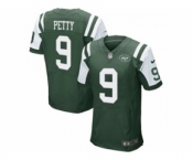 nike nfl jerseys new york jets #9 bryce petty green[Elite]