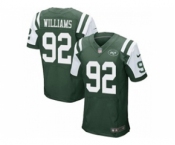nike nfl jerseys new york jets #92 leonard williams green[Elite]