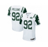 nike nfl jerseys new york jets #92 leonard williams white[Elite]