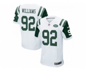 nike nfl jerseys new york jets #92 leonard williams white[Elite]