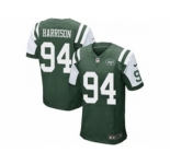nike nfl jerseys new york jets #94 damon harrison green[Elite][harrison]
