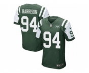 nike nfl jerseys new york jets #94 damon harrison green[Elite][harrison]