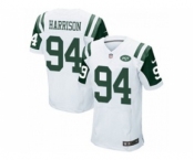 nike nfl jerseys new york jets #94 damon harrison white[Elite][harrison]