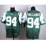 nike nfl jerseys new york jets #94 williams green[Elite]