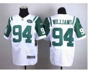 nike nfl jerseys new york jets #94 williams white[Elite]