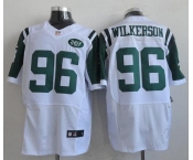 nike nfl jerseys new york jets #96 wilkerson white[Elite]