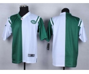 nike nfl jerseys new york jets blank white-green[Elite split]
