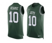 Men Nike New York Jets #10 Jermaine Kearse Limited Green Player Name & Number Tank Top NFL Jersey