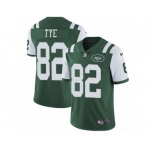 Men Nike New York Jets #82 Will Tye Green Team Color Vapor Untouchable Limited Player NFL Jersey