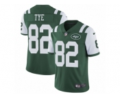 Men Nike New York Jets #82 Will Tye Green Team Color Vapor Untouchable Limited Player NFL Jersey