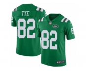 Men Nike New York Jets #82 Will Tye Limited Green Rush Vapor Untouchable NFL Jersey