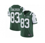 Men Nike New York Jets #83 Eric Tomlinson Green Team Color Vapor Untouchable Limited Player NFL Jersey