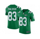 Men Nike New York Jets #83 Eric Tomlinson Limited Green Rush Vapor Untouchable NFL Jersey