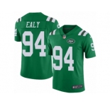 Men Nike New York Jets #94 Kony Ealy Limited Green Rush Vapor Untouchable NFL Jersey